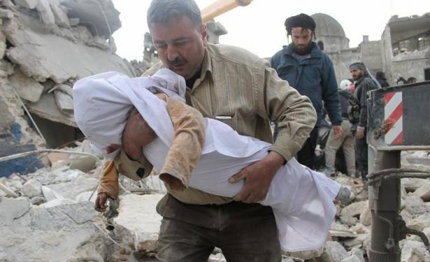 المرصد السوري:  310 أشخاص قتلوا خلال 3 ايام في الغوطة الشرقية