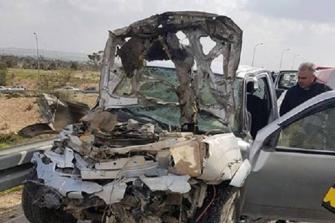 مصرع محمد ابو عمار من اللقيه متأثرا بجراحه جراء حادث طرق يوم امس