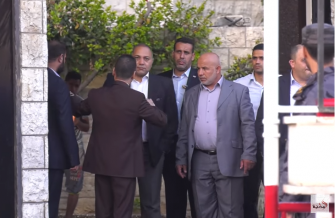 الوفد الامني المصري يغادر قطاع غزة