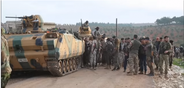الأناضول: الجيش التركي يسيطر على بلدة جندريس في عفرين في  سوريا