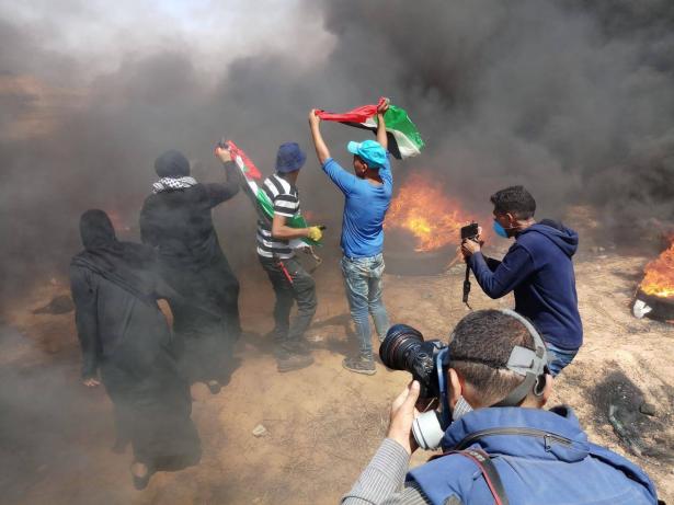 تزامنًا مع الاحتفال بنقل السفارة الأمريكية:  اضراب يعم كافة مرافق غزة ودعوات لـ