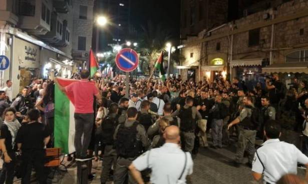 الشرطة تتأهب للمظاهرة الاحتجاجية التضامنية مع غزة في حيفا