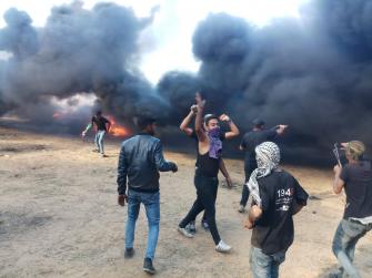 غزة: اصابات في "جمعة من غزة إلى حيفا وحدة دم ومصير مشترك"