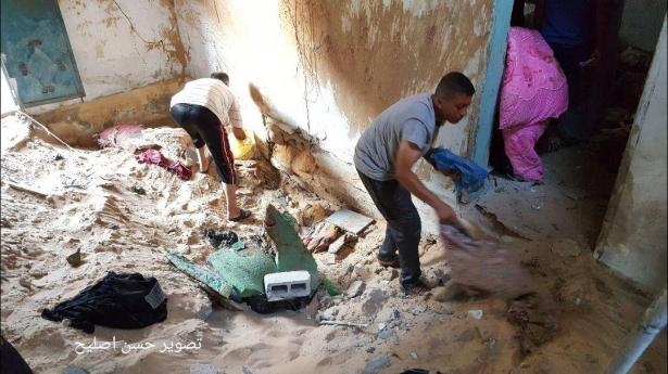 3 شهداء بينهم سيدة حامل وطفلتها في قصف على غزة