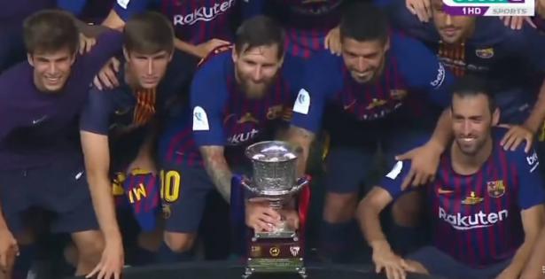 كأس السوبر يمنح برشلونة أول ألقاب الموسم الجديد
