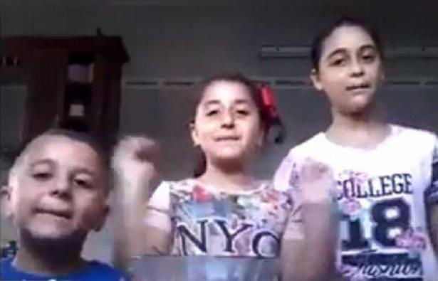 فيديو طفولي لـ 3 أشقاء من غزة يتحول لمشهد رعب بسبب الغارات الإسرائيلية
