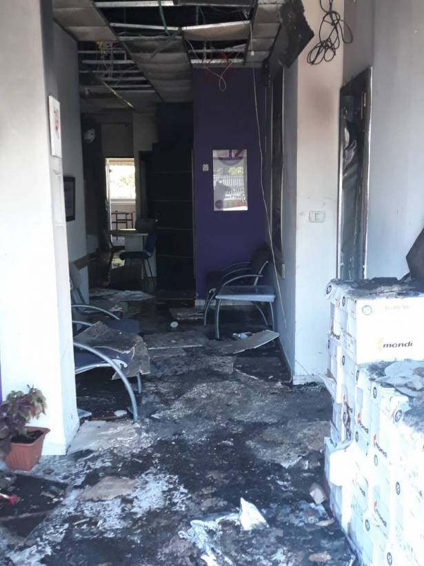 بلدية شفاعمرو توفر مبنى بديل للطالبات بعد حريق مدرسة نعمت