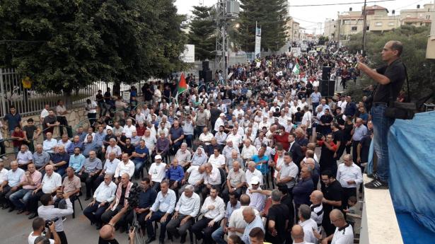 جت: اختتام المسيرة القطرية إحياءً لذكرى هبة القدس والأقصى في جت بمشاركة المئات