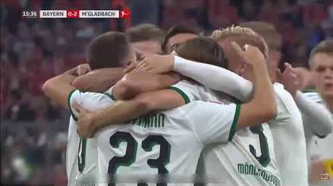 بروسيا مونشنغلادباخ يهزم بايرن ميونخ ويسقطه في المركز الخامس في ترتيب الدوري الألماني