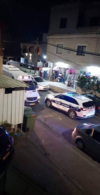 اطلاق نار بطمرة واصابة شاب بجراح متوسطة