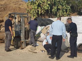 العثور على جثة شخص تحت كومة تراب في طبريا