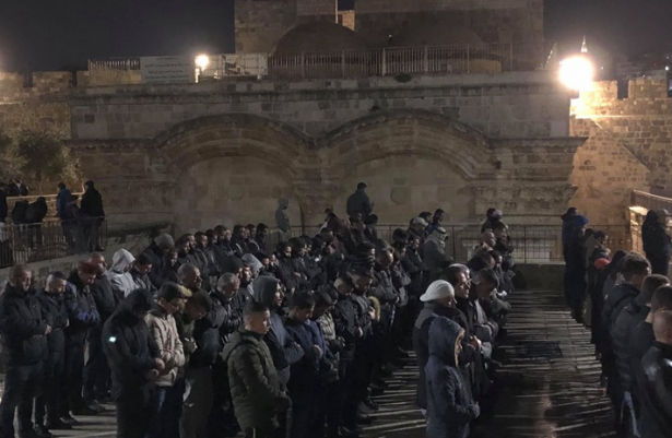 الشرطة تستنفر قوات معززة في محيط المسجد الأقصى