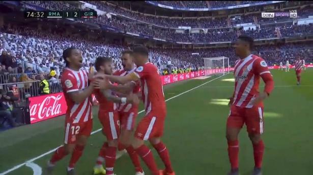 الدوري الاسباني: جيرونا يقلب الطاولة على ريال مدريد ويحقق فوزا مثيرا