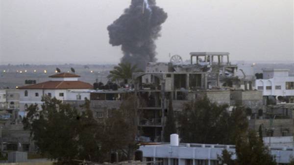 قصف اسرائيلي على مواقع في غزة