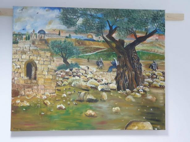 14 فنانا يشاركون بمعرض تشكيلي في الناصرة