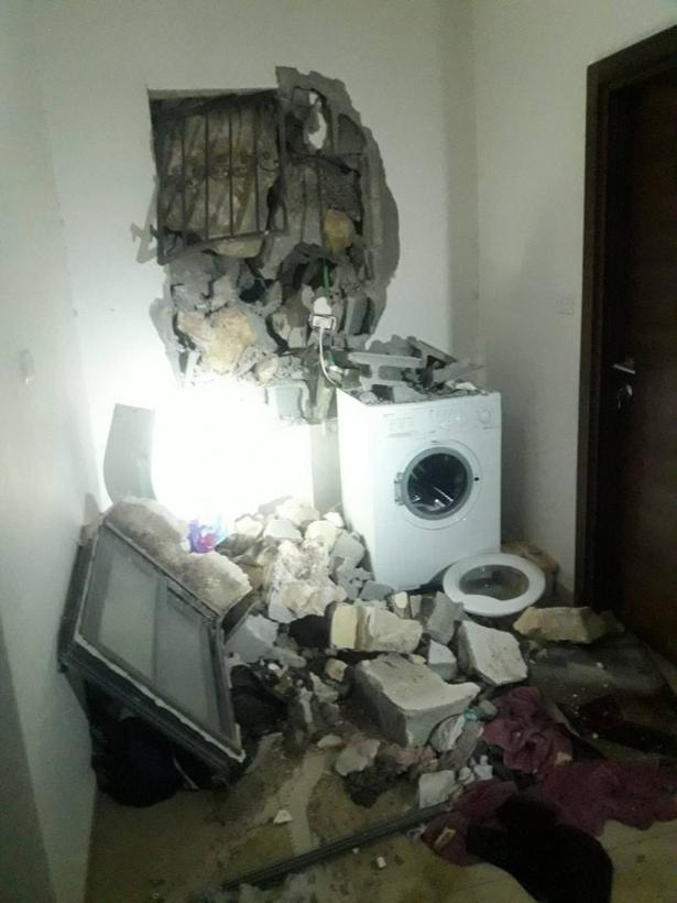 انهيار حائط على منزل بمدينة سخنين والتسبب بأضرار