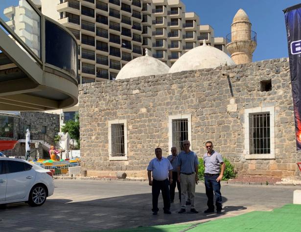 المجلس الإسلامي الأعلى يتابع اعمال التنظيف في مسجد البحر في طبريا