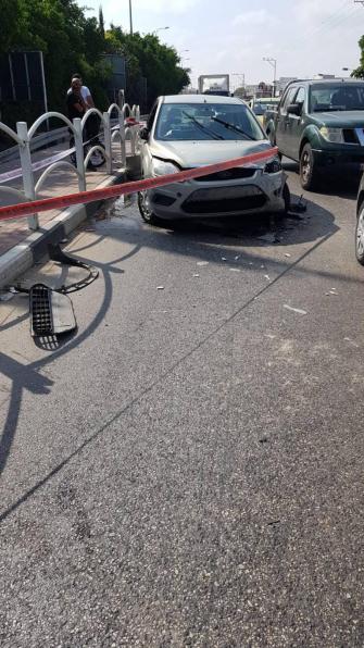 حادث طرق في قلنسوه يسفر عن اصابات متفاوتة