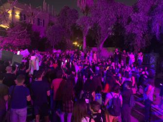 حيفا: مظاهرة حاشدة تنظمها نساء ضد القتل والعنف