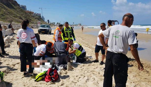مصرع رجل غرقًا في أحد شواطئ نتانيا