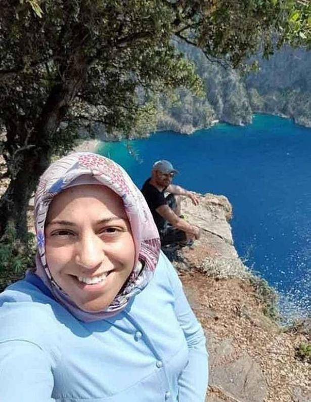 شاهدوا: اللحظات الأخيرة من حياة تركية حامل رماها زوجها من قمة جبلية عالية ليأخذ تأمينها