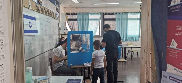 حتى الظهيرة: النسبة العامة في البلاد %25.4 وفي المجتمع العربي 12.5%