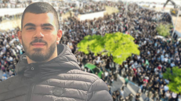 أم الفحم تودع ولدها الشهيد محمد محمود كيوان .. صور