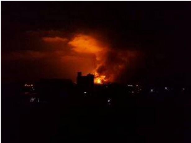 الليلة الماضية: اسرائيل قصفت مواقع عسكرية تابعة لحماس في غزة