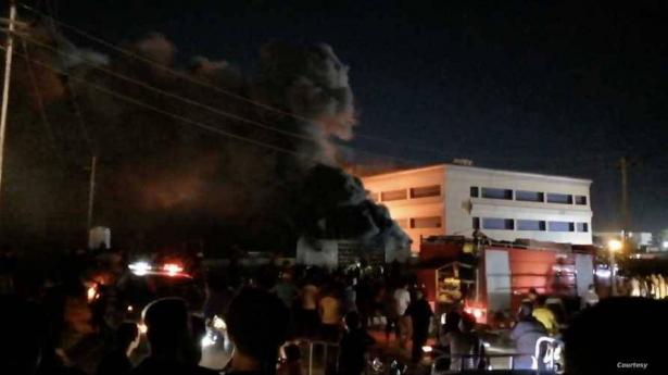العراق: 40 قتيلا و30 جريحا في حريق مركز عزل مصابي كورونا