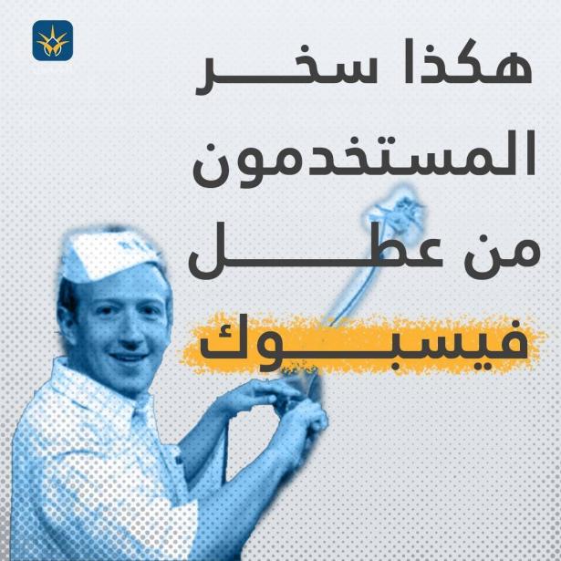 عنوان: إليكم أبرز تعليقات المستخدمين بعد عطل منصات التواصل! - الشمس ترصد لكم