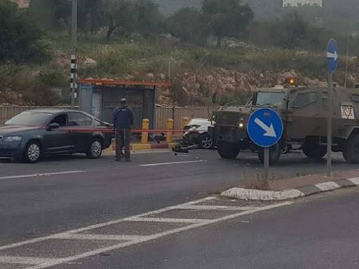 إطلاق النار على فلسطيني بادّعاء محاولته تنفيذ عملية طعن بمنطقة اريئيل قرب نابلس