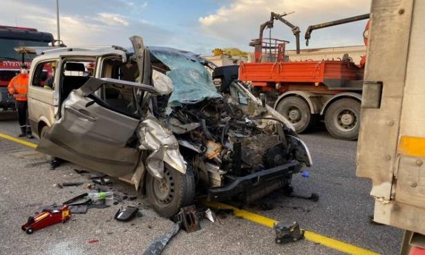 مصرع مديحة كامل جبارين من المحاميد (38 عامًا) جراء حادث طرق مروّع على شارع 6 قرب باقة الغربية