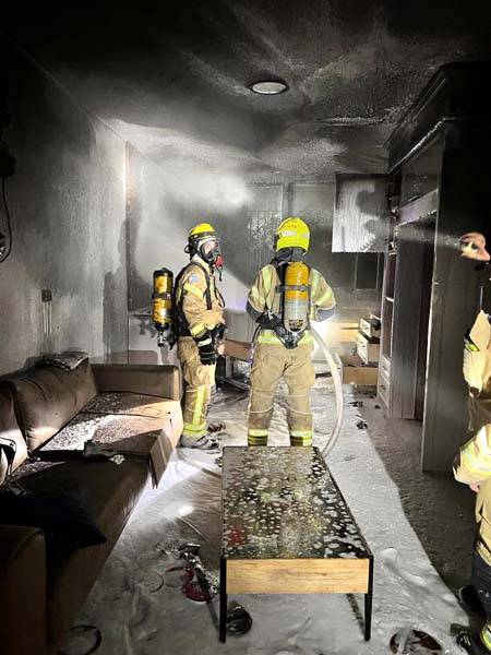 كفر قرع: إندلاع حريق بمنزل في البلدة