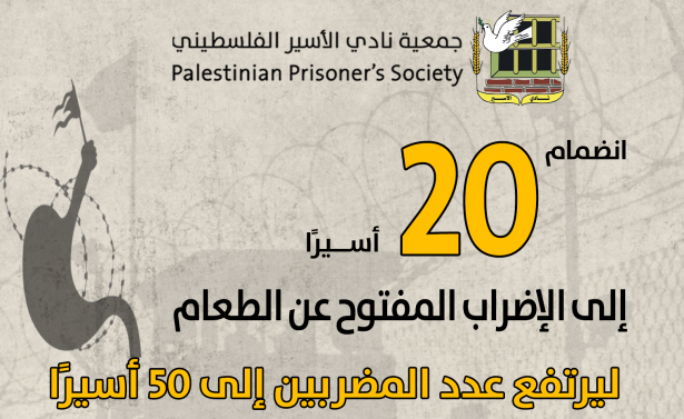 صورة من الموقع الرسمي جمعية نادي الأسير الفلسطيني 