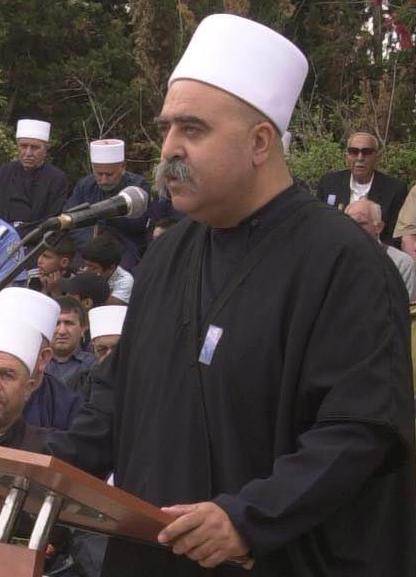 الرئيس الفلسطيني يلتقي بالشيخ موفق طريف في رام الله