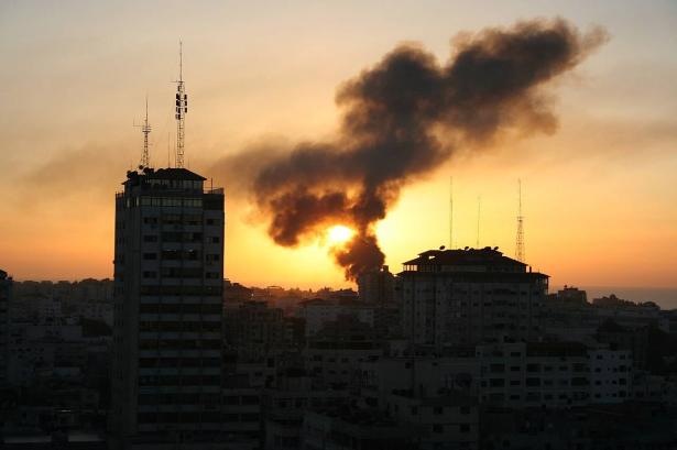 صورة ارشيفية من القصف الاسرائيلي عام 2009.