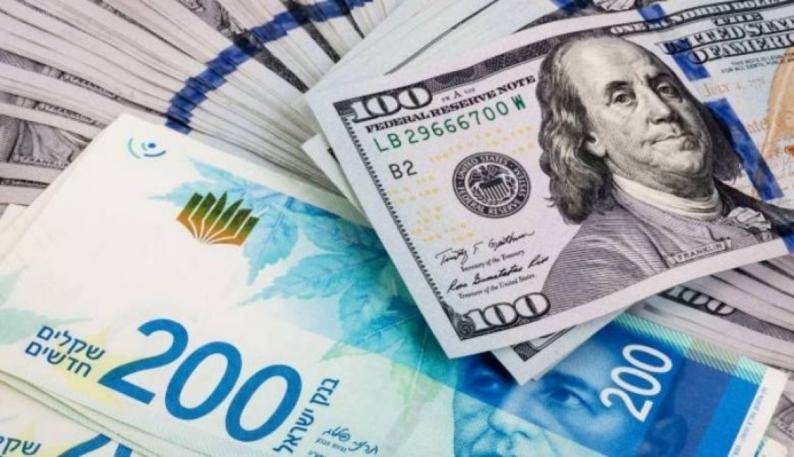تراجع الشيكل إلى أدنى مستوياته في ثلاث سنوات مقابل الدولار