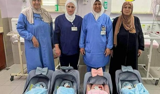 أسير من غزّة يرزق ب4 توائم عبر نطفة مهرّبة