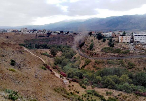 أصوات انفجارين في الجزء السوري من قرية الغجر  وآخر في مزرعة بسطرة اللبنانية