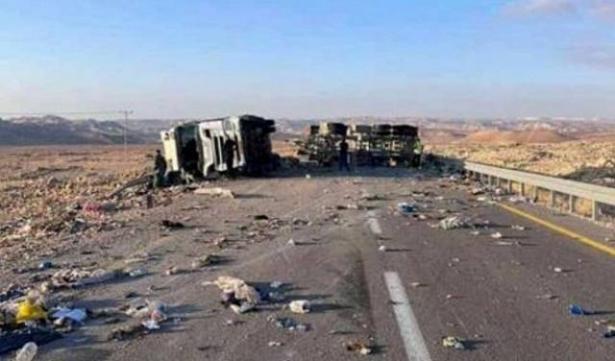 صورة من مكان الحادث  