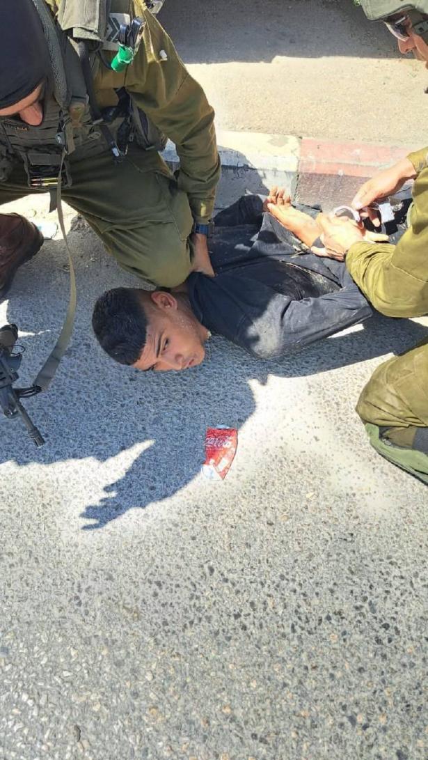 إعتقال شاب فلسطيني بزعم محاولته تنفيذ عملية دهس في حوارة