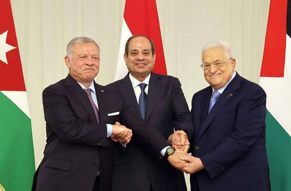 قمة ثلاثية بين الرئيس عبّاس ونظيره السّيسي والملك عبدالله في مصر