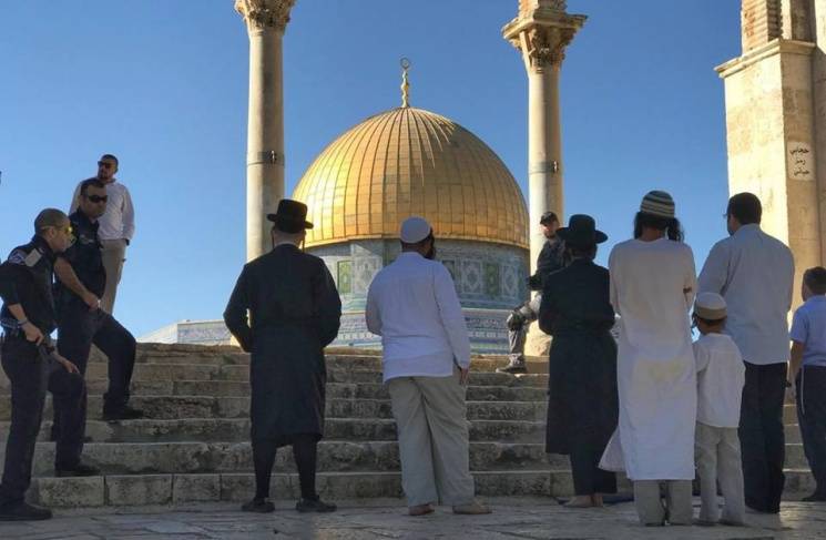  اقتحامات جماعية للأقصى