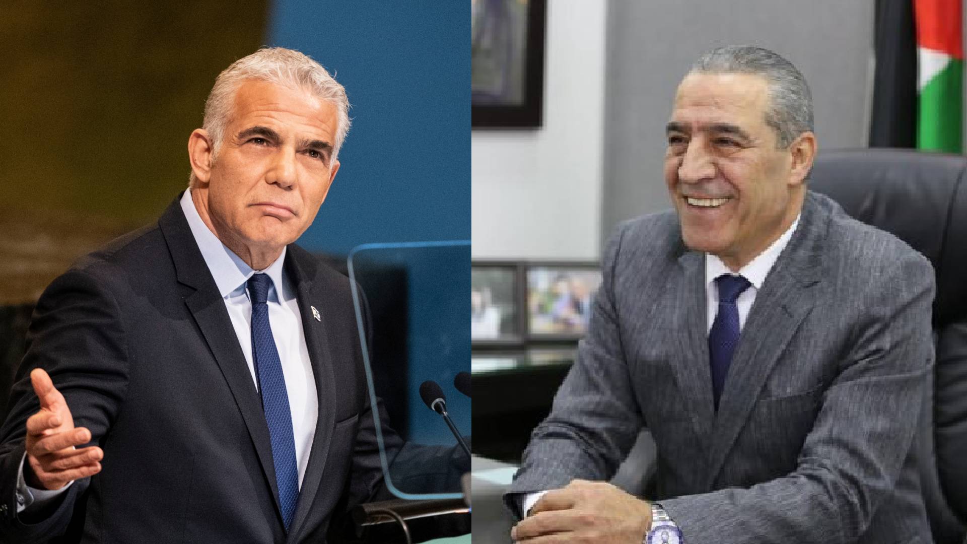 لبحث الوضع الأمني | لابيد يلتقي حسين الشيخ 