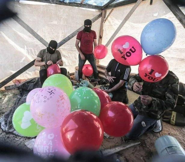 اندلاع حرائق بمستوطنات الغلاف| نتيجةً لإطلاق البالونات الحارقة من قطاع غزة