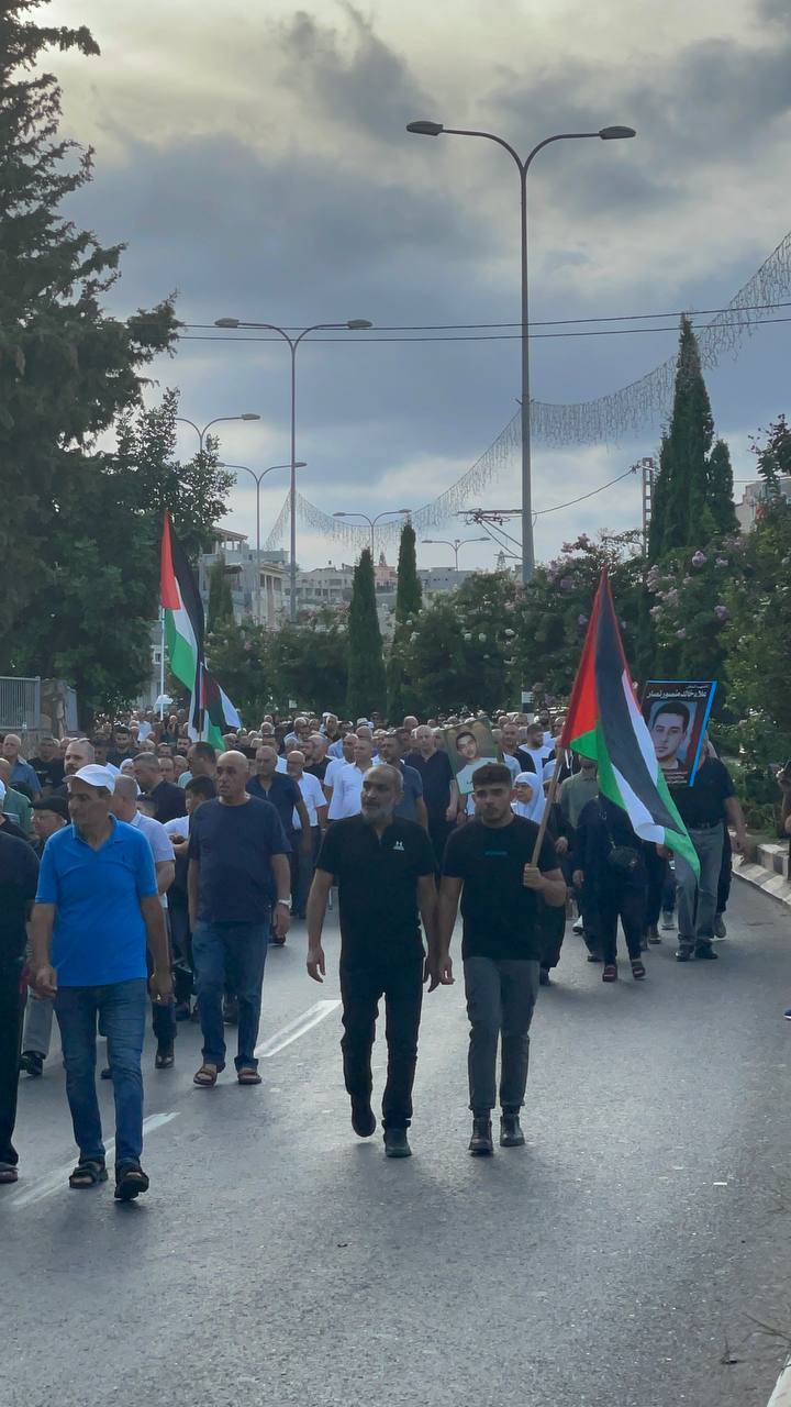 إحياء الذكرى 23 لهبة القدس والأقصى| إختتام المراسم بالمسيرة في سخنين