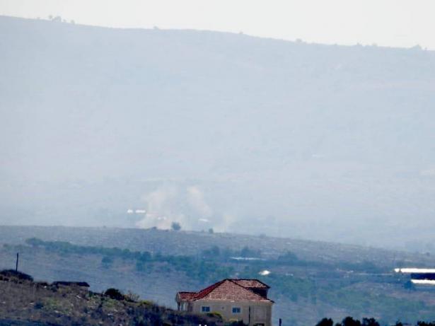 الجيش الإسرائيلي يعلن توجيه ضربة عسكرية لحزب الله