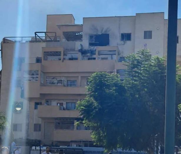 إصابة مبنى في نتيفوت  