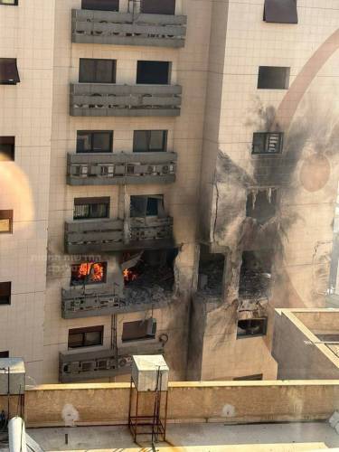 التلفزيون السوري: استهداف إسرائيلي لحي كفر سوسة السكني في دمشق