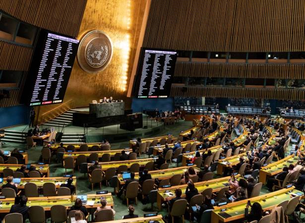 إسرائيل رفضت قرارا للأمم المتحدة يدعم الاعتراف بالدولة الفلسطينية